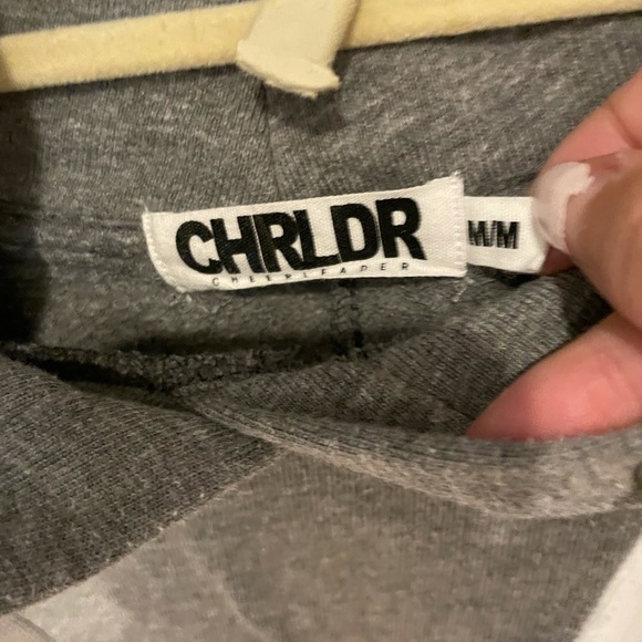 Chrldr grey palm tree sweatshirt - Picture 6 of 6